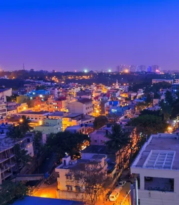 Jayanagar neighbourhood in Bangalore Karnataka